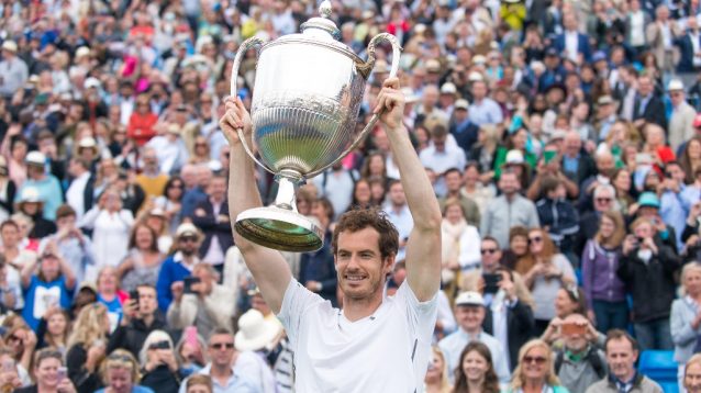 Andy Murray at the Queen's Club.