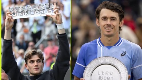 Jack Draper and Alex de Minaur have both reached new career-high ranking positions