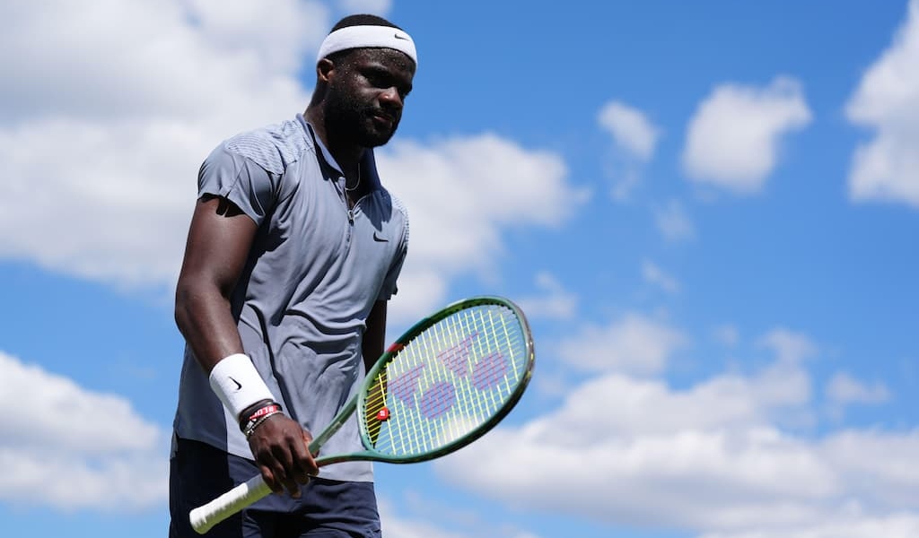 Frances Tiafoe retired injured at Queen's