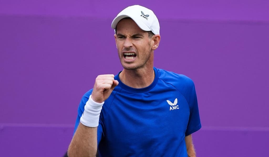 Andy Murray prevailed in his opening Queen's match