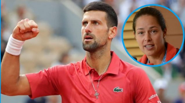 Novak Djokovic and Ana Ivanovic