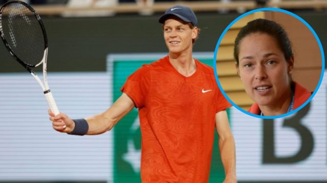 Jannik Sinner and Ana Ivanovic