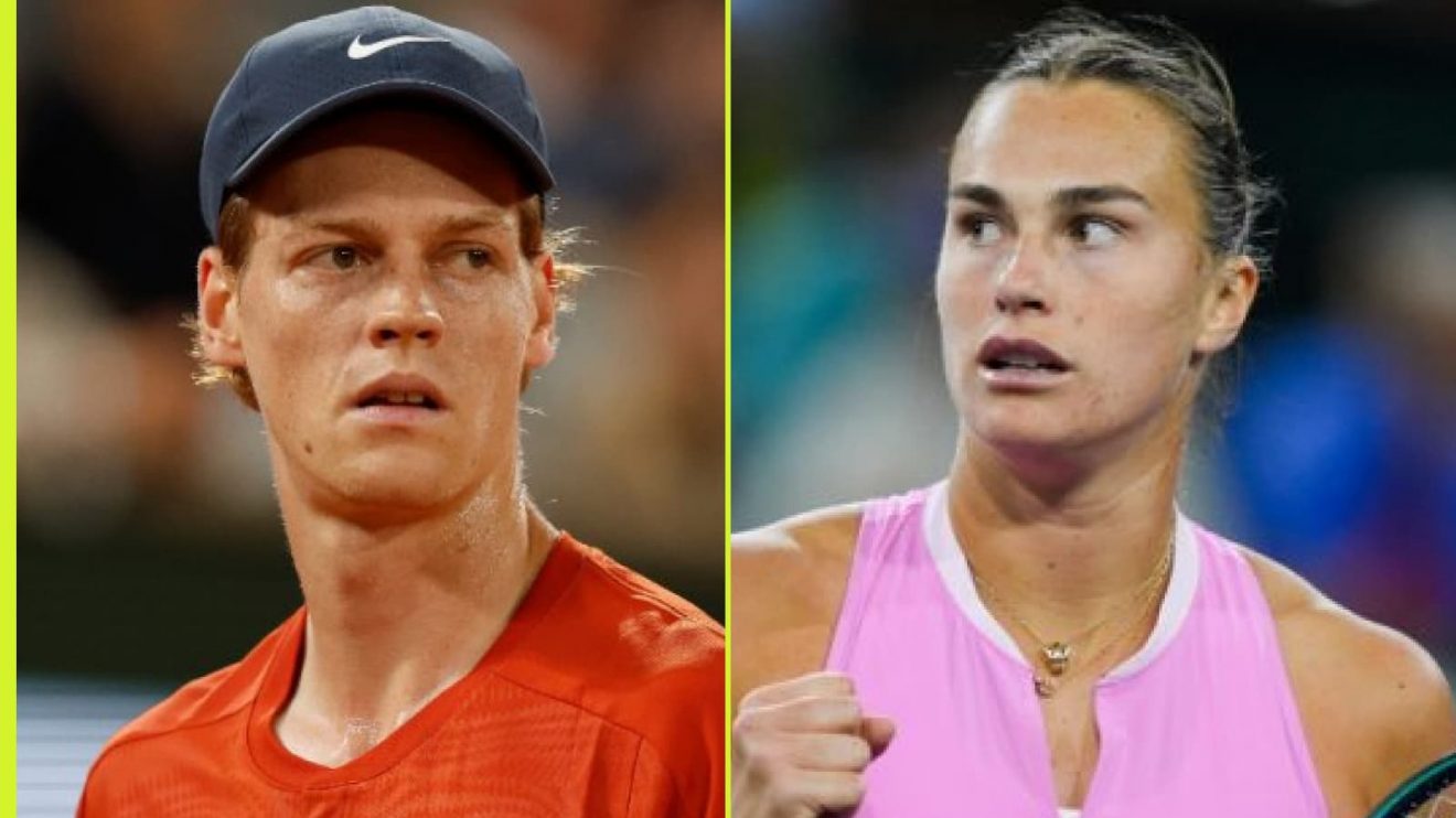 Jannik Sinner and Aryna Sabalenka