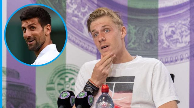 Denis Shapovalov comments about Novak Djokovic