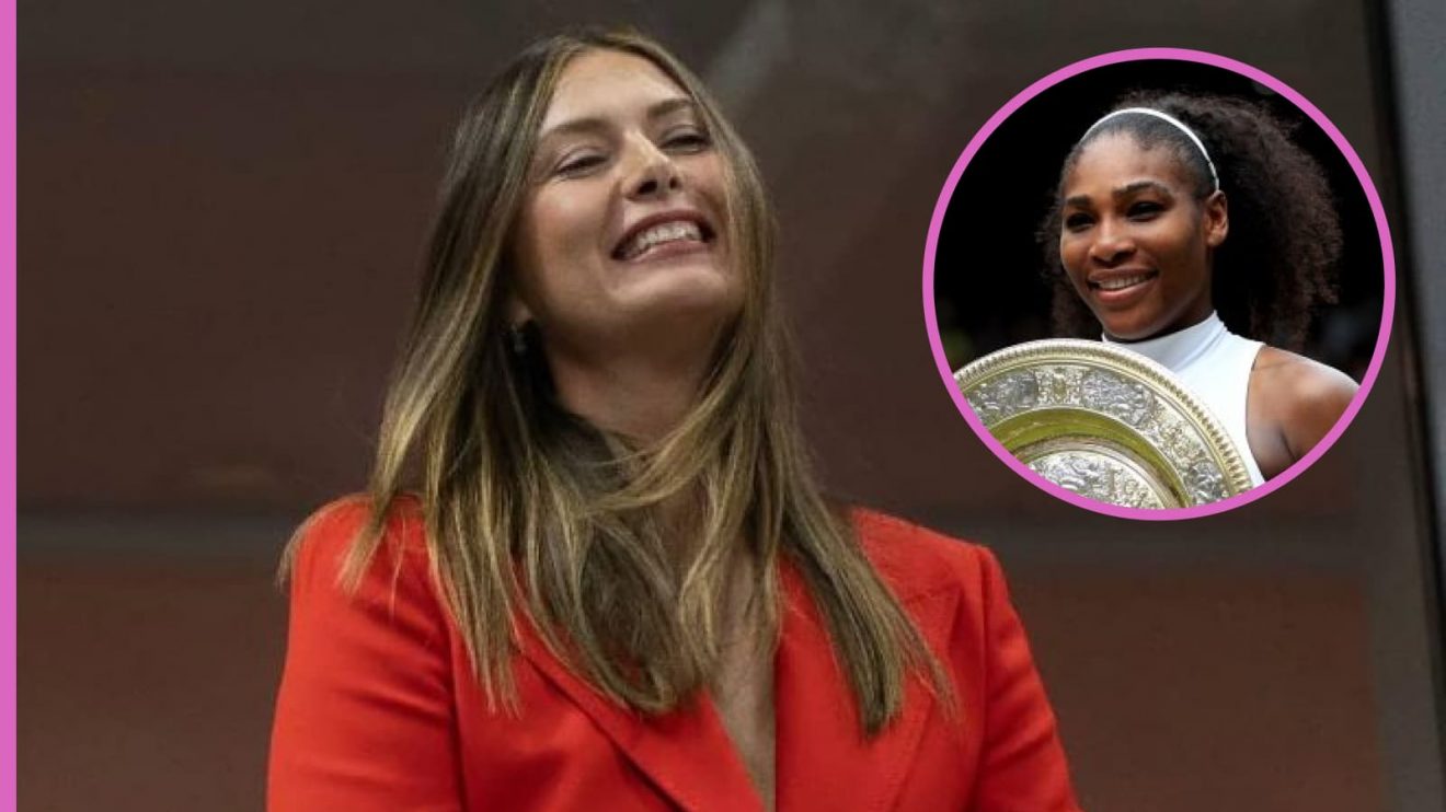 Maria Sharapova and Serena Williams