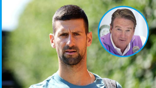 Novak Djokovic and Jimmy Connors