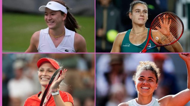 Lulu Sun vs Donna Vekic, Jasmine Paolini vs Emma Navarro