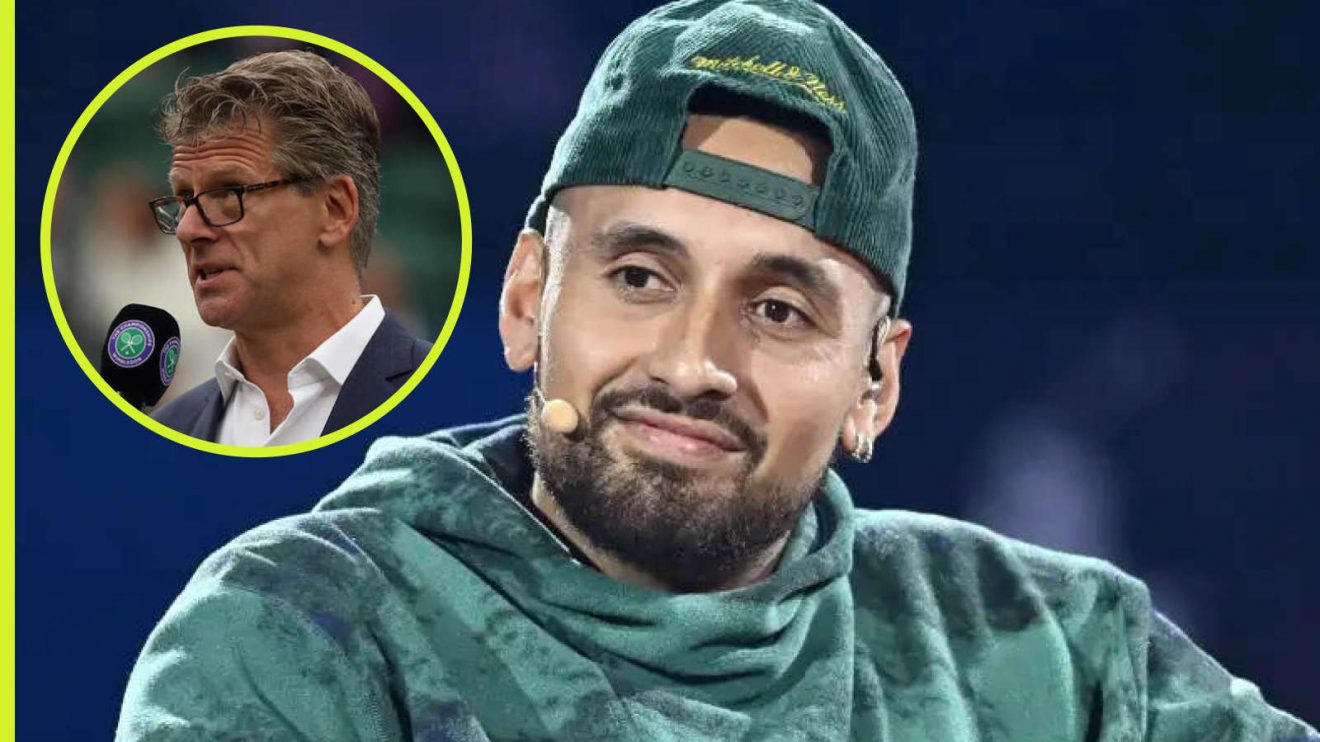 Nick Kyrgios has been critical of Andrew Castle