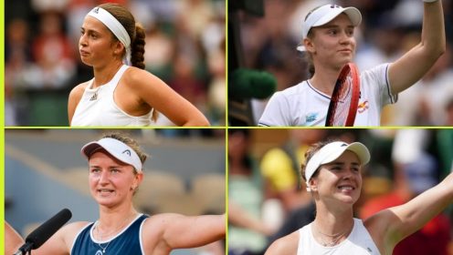 Elena Rybakina vs Elina Svitolina, Jelena Ostapenko vs Barbora Krejcikova
