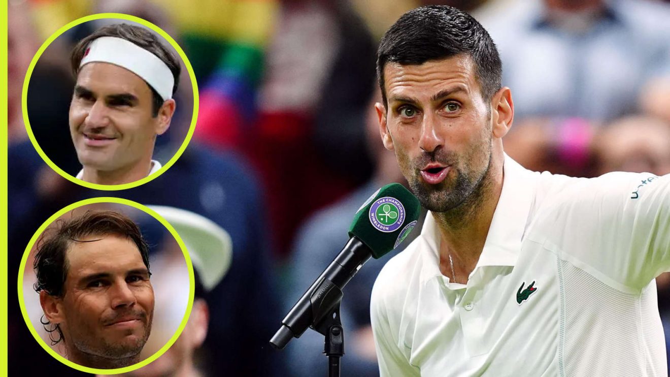 Novak Djokovic hasn't received the same love as Roger Federer and Rafael Nadal