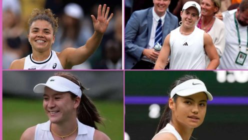 Jasmine Paolini Sonay Kartal Lulu Sun and Emma Raducanu move up in WTA Rankings
