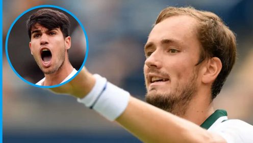 Daniil Medvedev a fan of Carlos Alcaraz's game