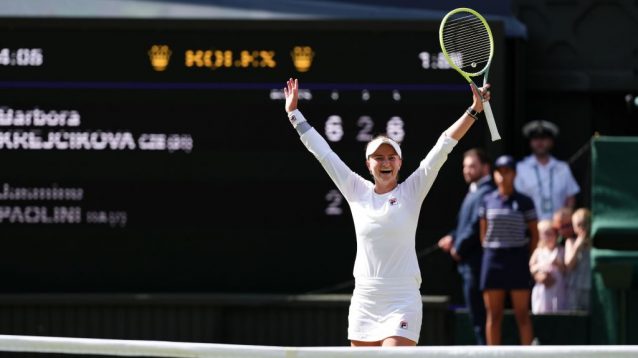 Barbora Krejcikova won a big payday at Wimbledon