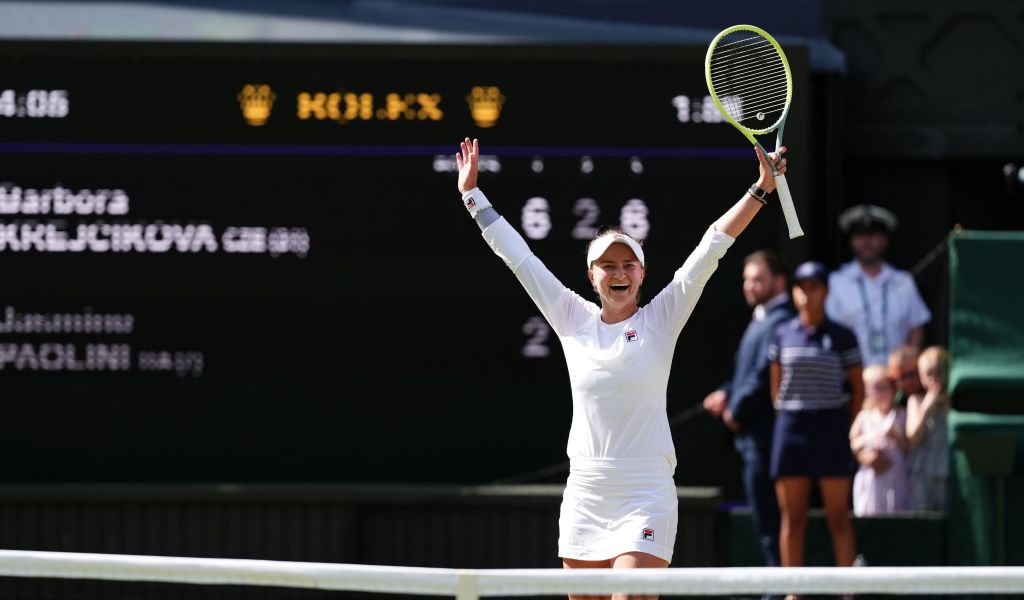 Barbora Krejcikova won a big payday at Wimbledon