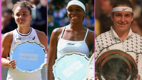 Jasmine Paolini Venus Williams and Arantxa Sanchez Vicario