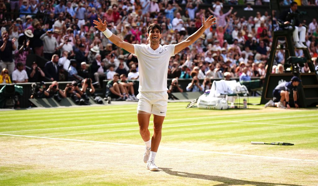 Carlos Alcaraz wins Wimbledon for a seocnd time