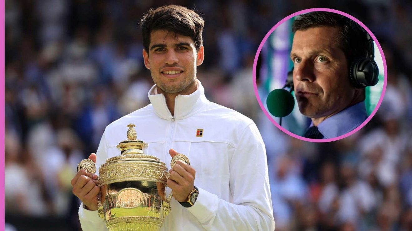 Tim Henman waxed lyrical about Carlos Alcaraz