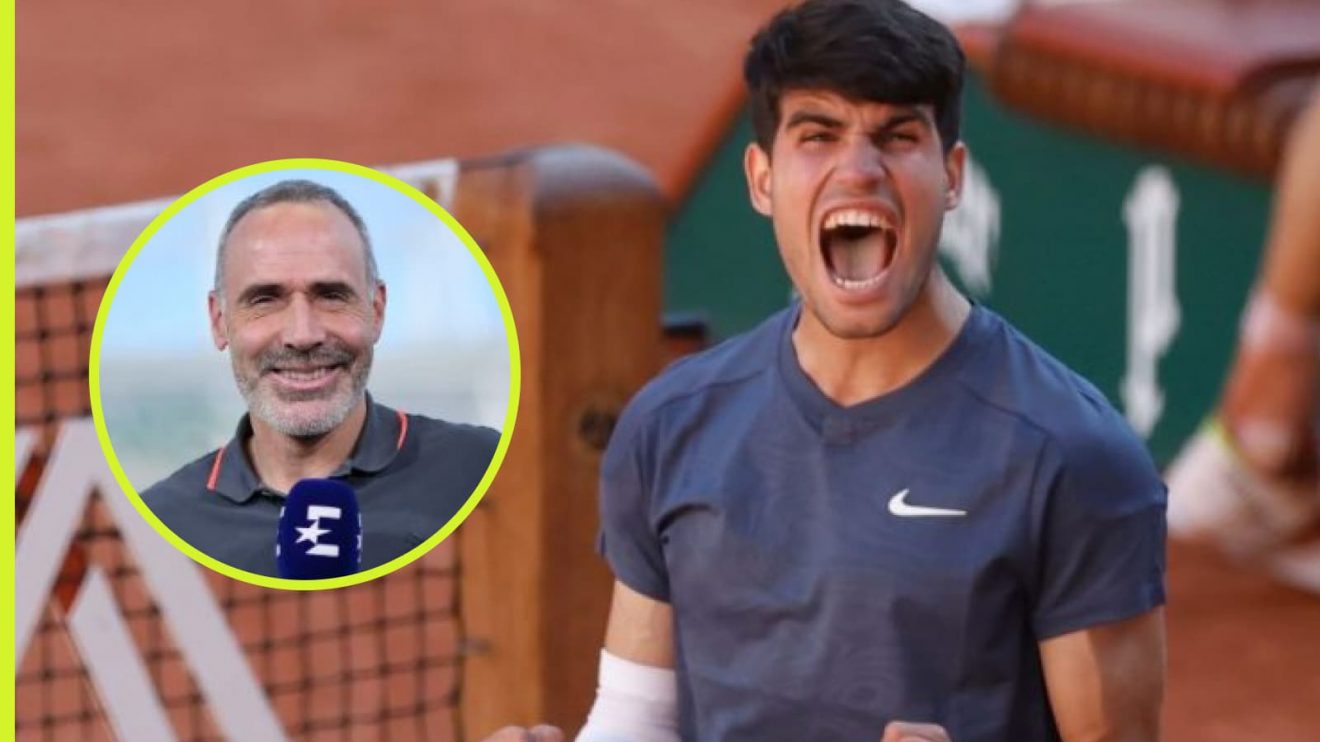Carlos Alcaraz at the French Open