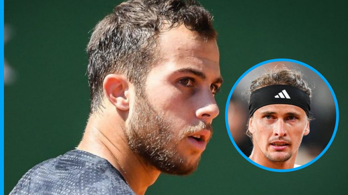 Hugo Gaston and Alexander Zverev