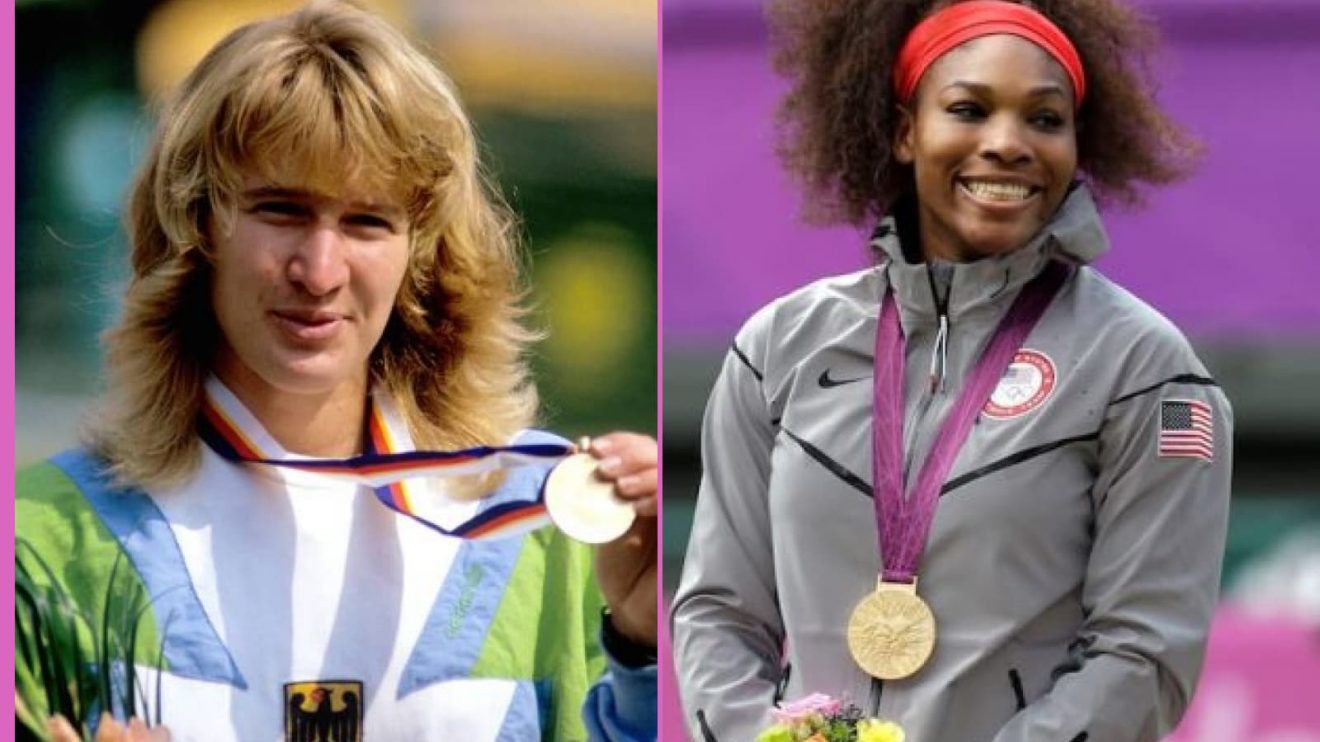 Steffi Graf and Serena Williams at the Olympics