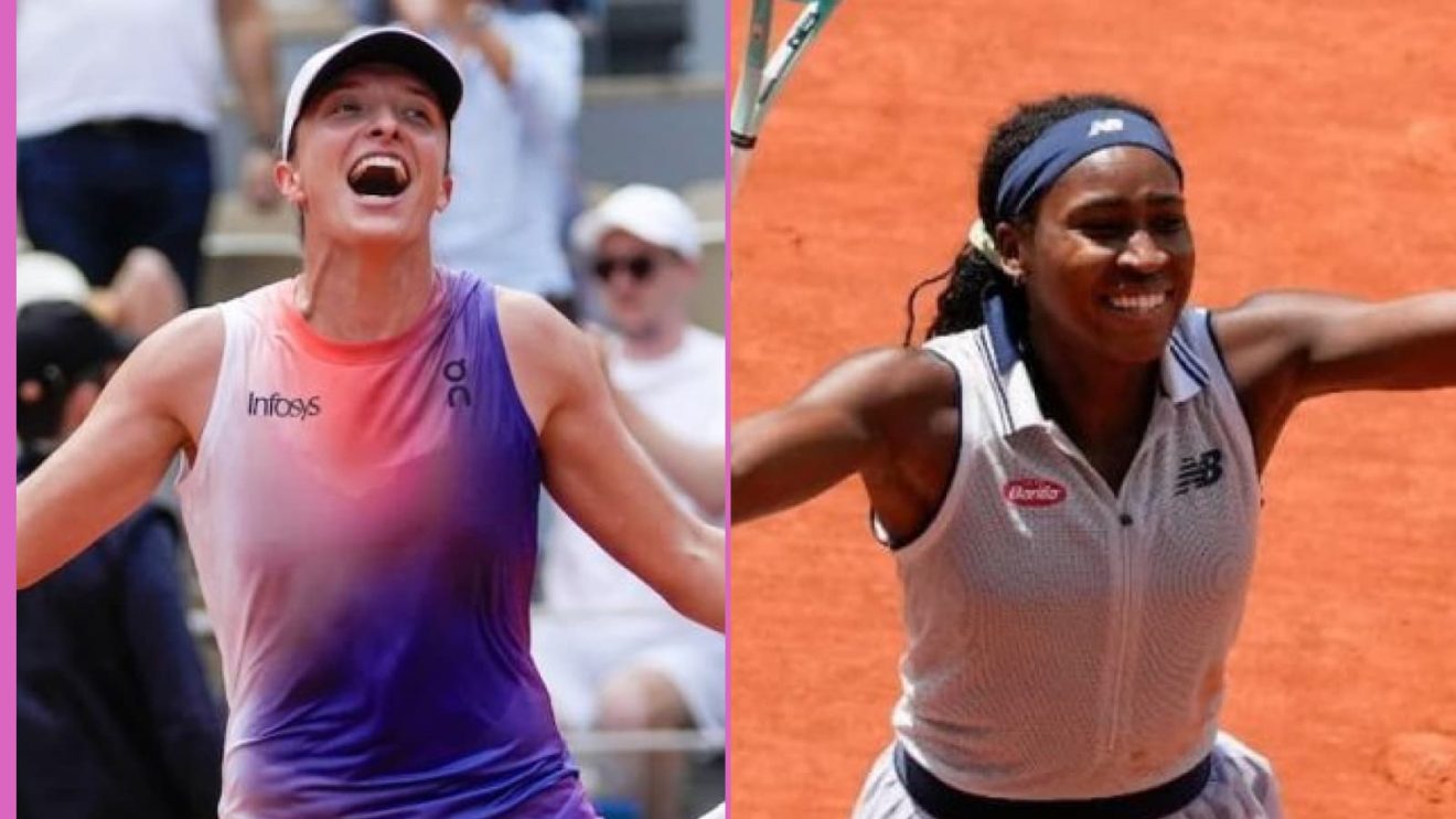 Iga Swiatek and Coco Gauff