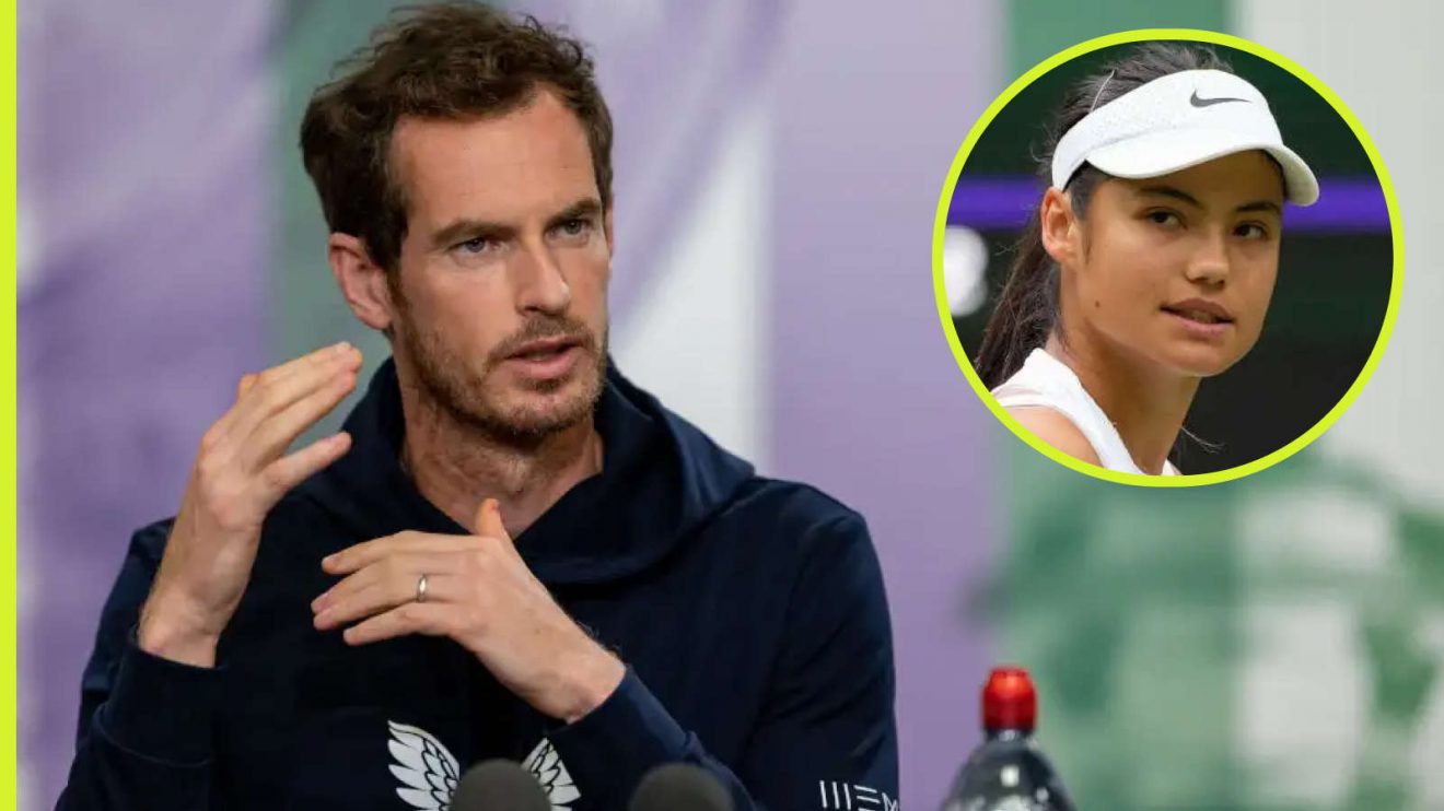 Andy Murray and Emma Raducanu were due to play at Wimbledon
