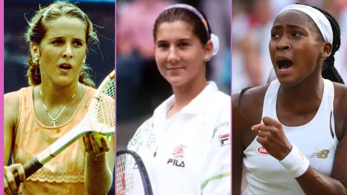 Tracy Austin, Monica Seles and Coco Gauff are teenage title winners