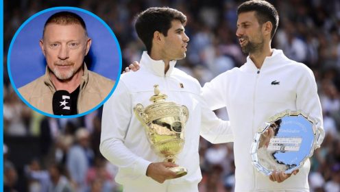 Boris Becker believes Carlos Alcaraz will climb the Grand Slam rankings list