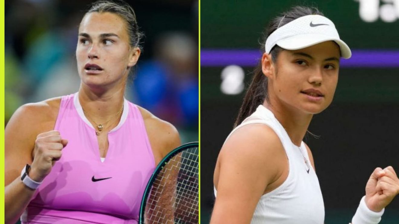 Aryna Sabalenka and Emma Raducanu