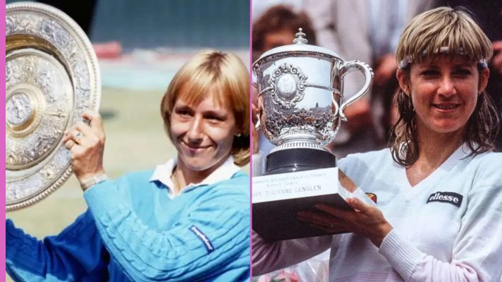 Martina Navratilova v Chris Evert formed an iconic rivalry