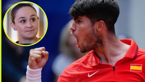 Ashleigh Barty and Carlos Alcaraz