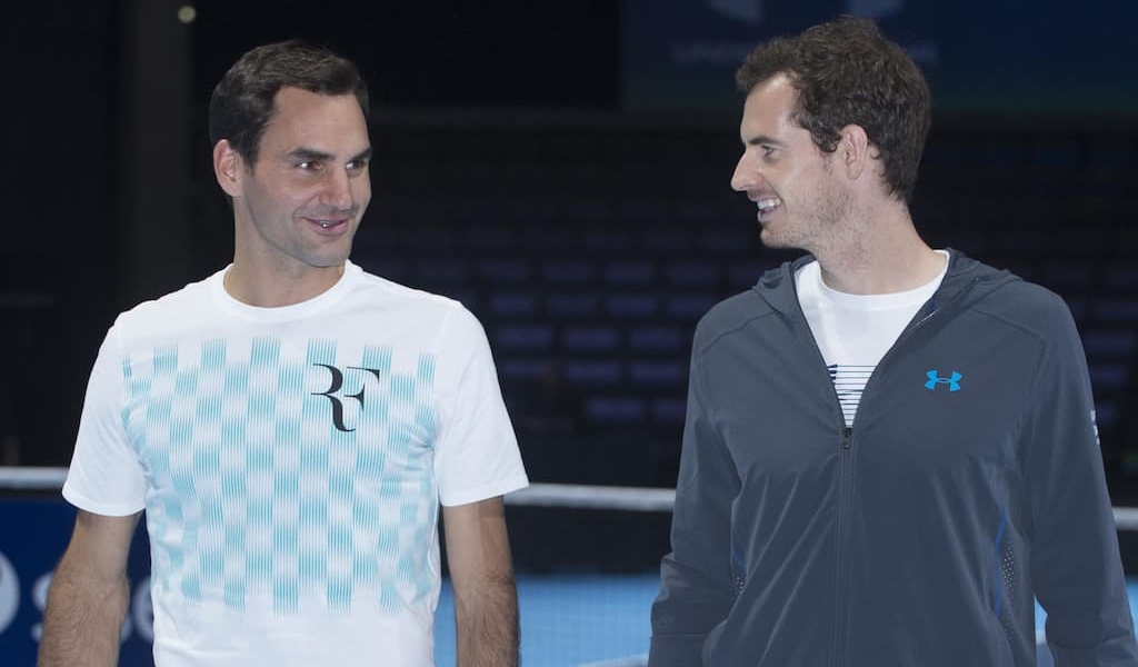 Roger Federer and Andy Murray