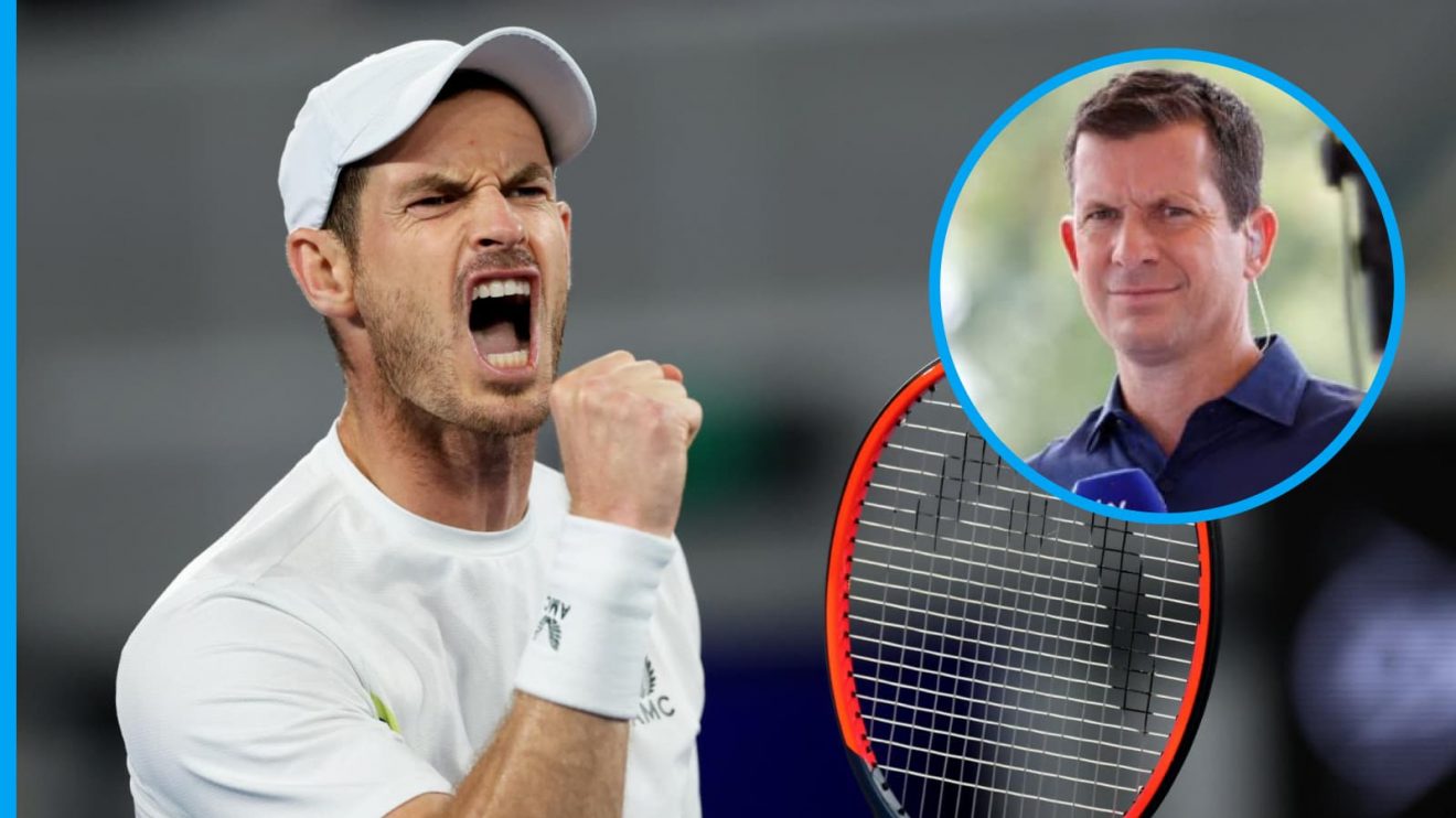 Tim Henman and Andy Murray