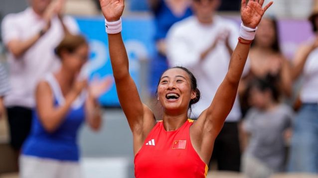 Zheng Qinwen insists she wants to "forget" about winning Olympic gold.