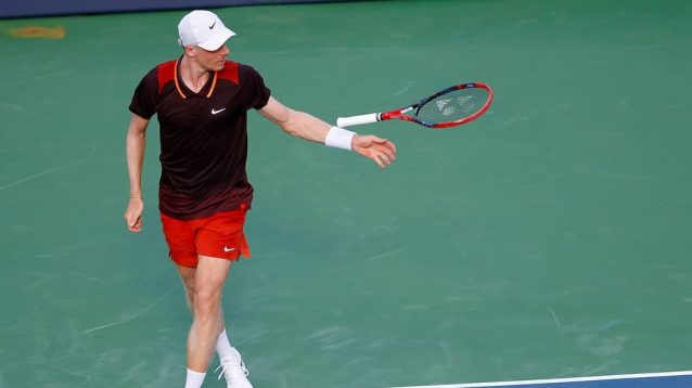 Denis Shapovalov was disqualified at the Citi DC Open