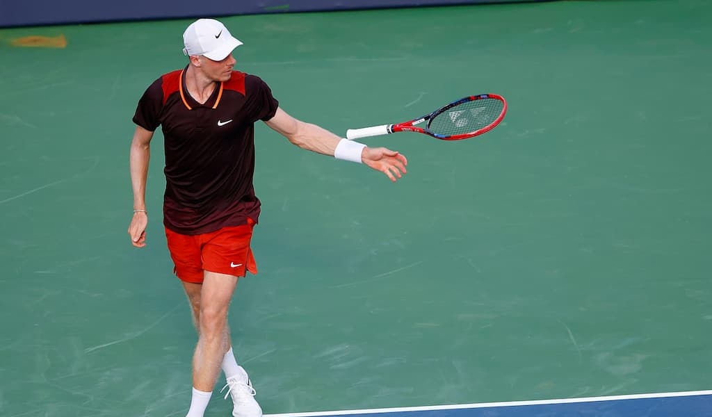 Denis Shapovalov was disqualified at the Citi DC Open