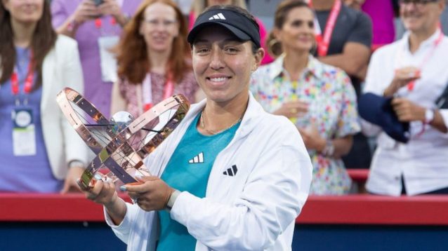 (Pictured) Jessica Pegula at the 2023 Canadian Open
