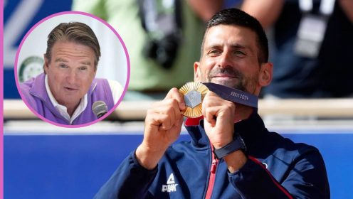 Jimmy Connors and Novak Djokovic