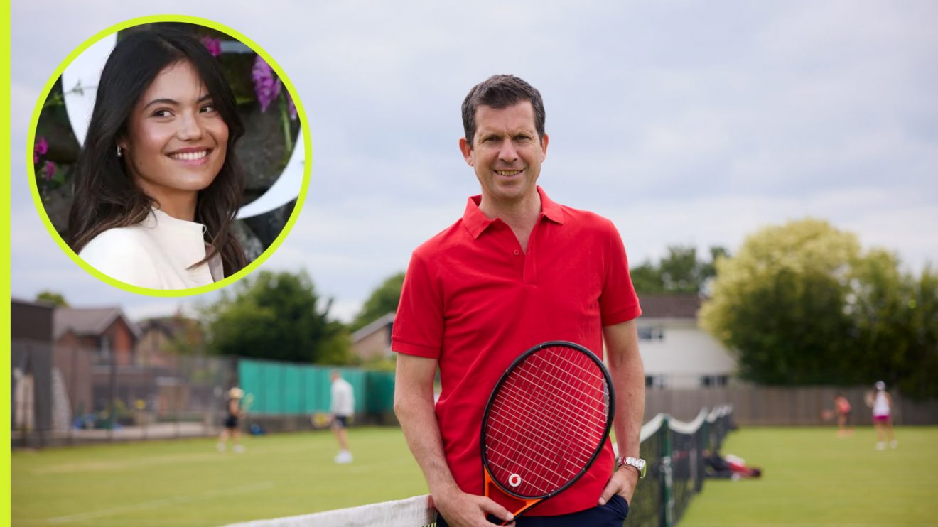 Vodafone, Official Connectivity Partner of Wimbledon, is working with Tim Henman to inspire the next generation of tennis players through Play Your Way To Wimbledon