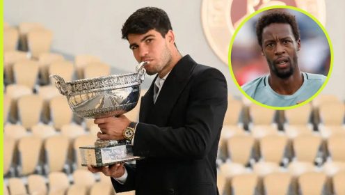 Carlos Alcaraz has received high praise from Gael Monfils