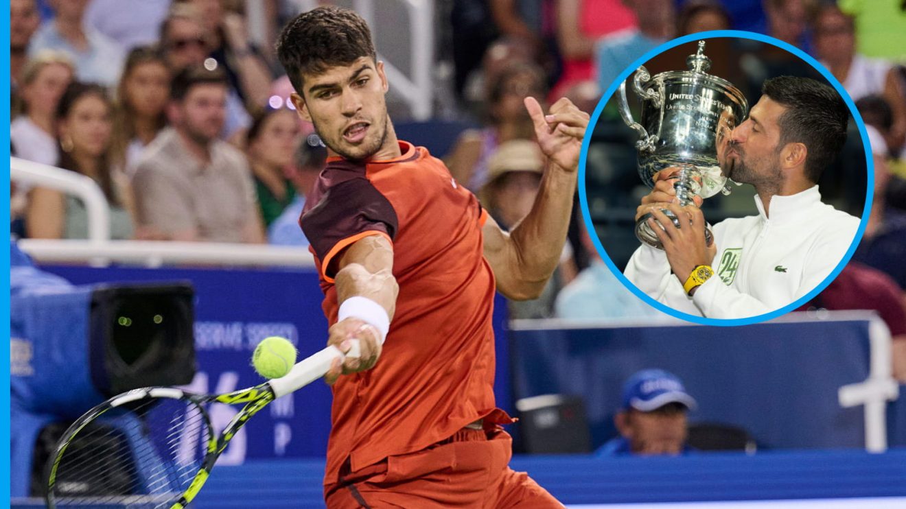 Carlos Alcaraz preparing for the US Open