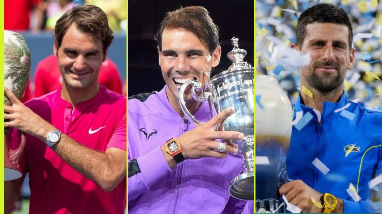 Roger Federer, Rafael Nadal, Novak Djokovic