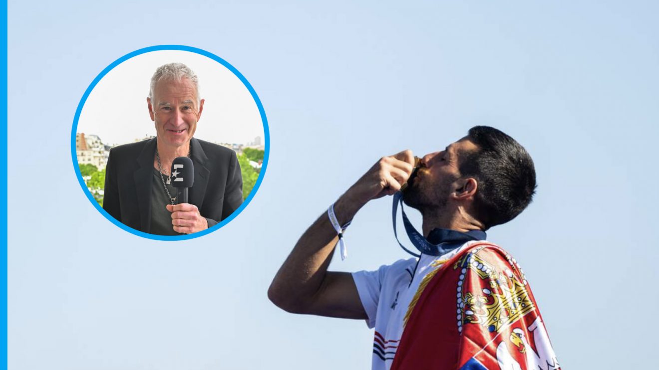 John McEnroe speaks to tennis365 about Novak Djokovic