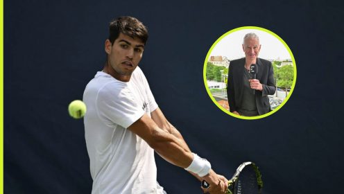John McEnroe opens up on Carlos Alcaraz