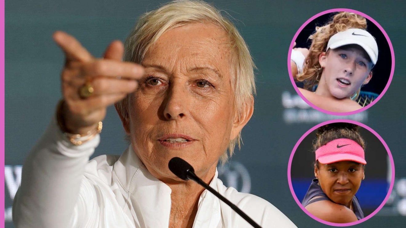 Martina Navratilova's surprise predictions include Mirra Andreeva and Naomi Osaka
