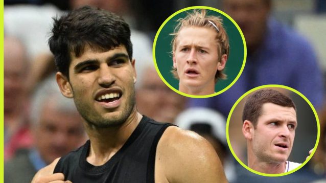 Carlos Alcaraz at the 2024 US Open.