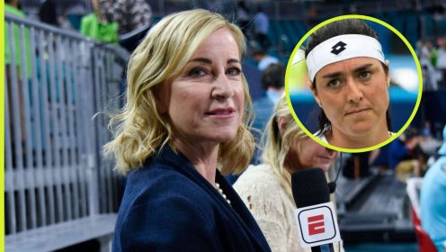 Chris Evert came under fire from Ons Jabeur