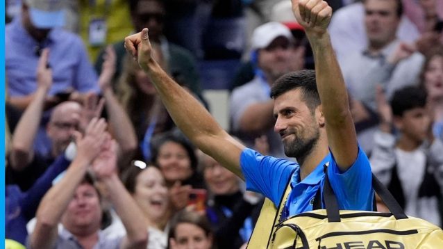 Novak Djokovic at the US Open