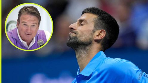 Jimmy Connors and Novak Djokovic