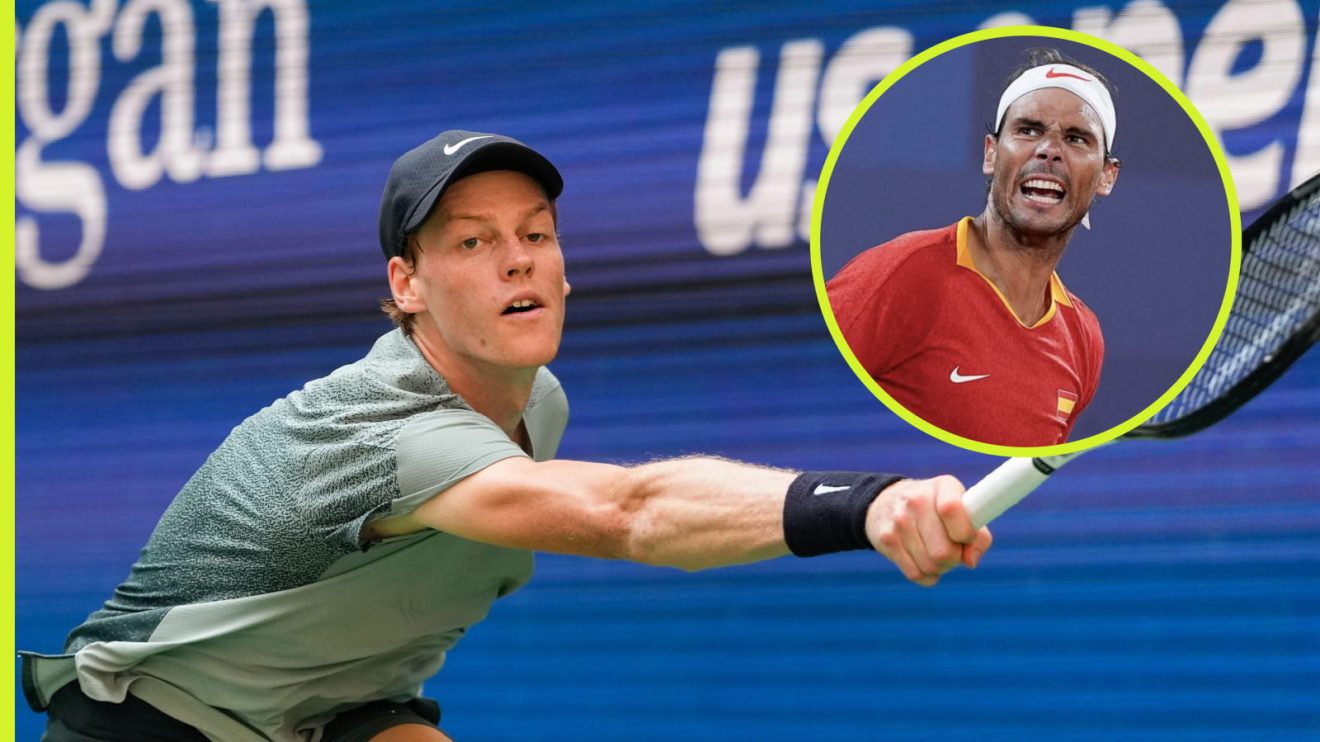 Rafael Nadal and Jannik Sinner